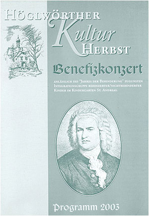 Hglwrther-Kulturherbst 2003 Flyer